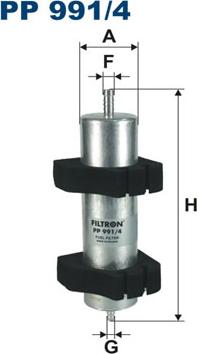 Filtron PP991/4 — Filtr paliwa