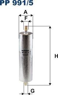 Filtron PP 991/5 - FILTR PALIWA