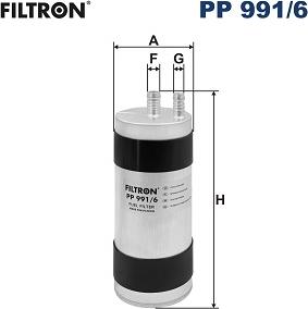 Filtron PP 991/6 — Filtr paliwa