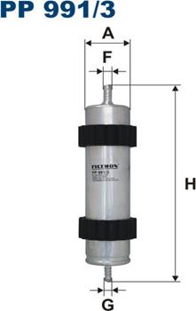 Filtron PP991/3 - FILTR PALIWA