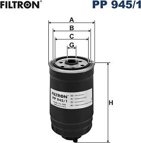 Filtron PP 945/1 — Filtr paliwa