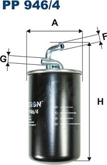 Filtron PP946/4 — Filtr paliwa