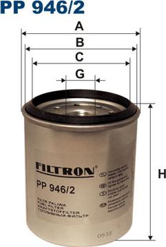 Filtron PP946/2 — Filtr paliwa
