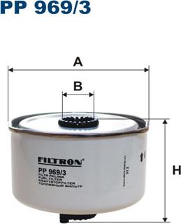 Filtron PP969/3 — Filtr paliwa