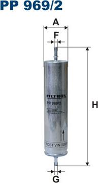 Filtron PP969/2 — Filtr paliwa