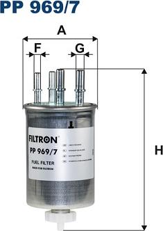 Filtron PP 969/7 — Filtr paliwa