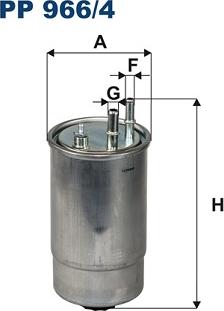 Filtron PP966/4 — Filtr paliwa