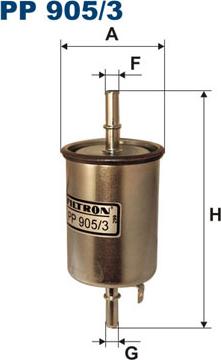 Filtron PP905/3 — Filtr paliwa