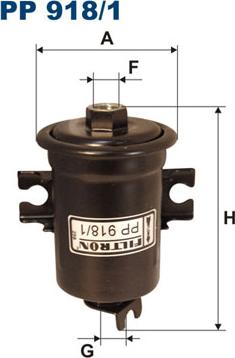 Filtron PP918/1 — Filtr paliwa