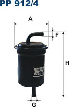 Filtron PP912/4 - FILTR PALIWA
