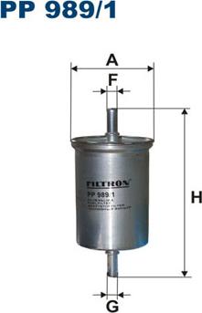 Filtron PP989/1 — Filtr paliwa