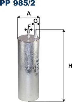 Filtron PP985/2 — Filtr paliwa