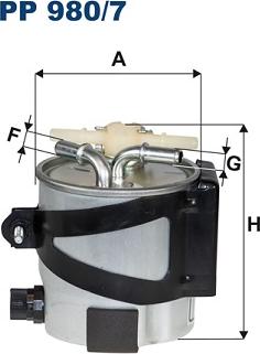 Filtron PP980/7 — Filtr paliwa