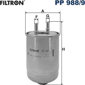 Filtron PP 988/9 — Filtr paliwa
