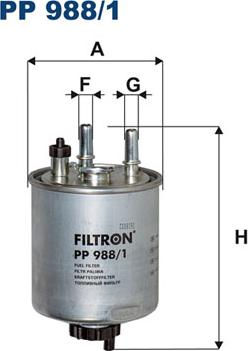 Filtron PP988/1 — Filtr paliwa