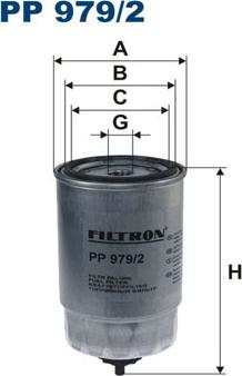 Filtron PP979/2 - FILTR PALIWA