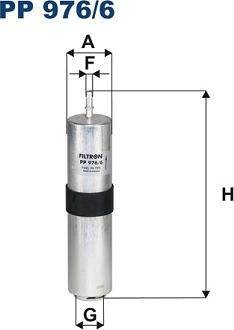 Filtron PP 976/6 — Filtr paliwa