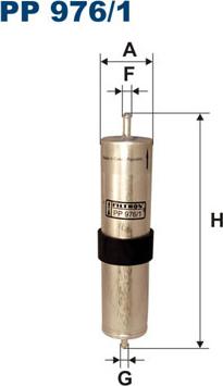 Filtron PP976/1 — Filtr paliwa