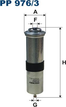 Filtron PP976/3 — Filtr paliwa