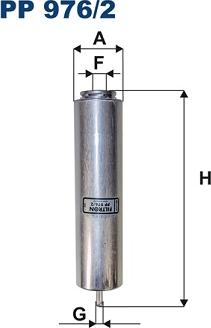 Filtron PP976/2 — Filtr paliwa