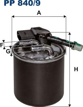 Filtron PP840/9 — Filtr paliwa