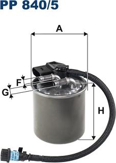 Filtron PP 840/5 — Filtr paliwa
