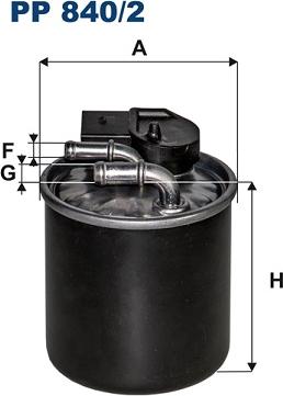 Filtron PP840/2 — Filtr paliwa