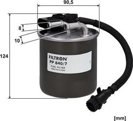 Filtron PP 840/7 — Filtr paliwa