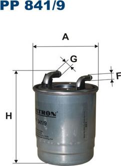 Filtron PP841/9 — Filtr paliwa