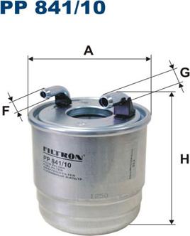 Filtron PP841/10 - FILTR PALIWA