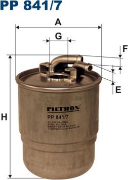 Filtron PP841/7 — Filtr paliwa