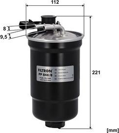 Filtron PP 848/8 — Filtr paliwa