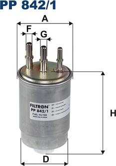 Filtron PP 842/1 — Filtr paliwa