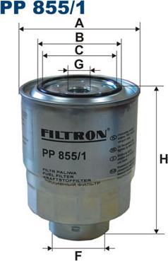Filtron PP855/1 — Filtr paliwa
