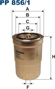 Filtron PP856/1 — Filtr paliwa