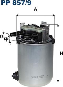 Filtron PP857/9 — Filtr paliwa