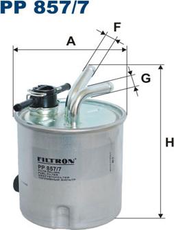 Filtron PP857/7 — Filtr paliwa