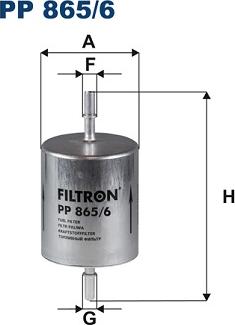 Filtron PP 865/6 — Filtr paliwa
