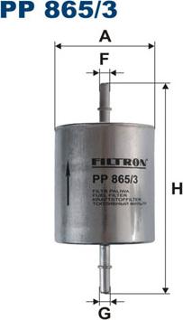 Filtron PP865/3 — Filtr paliwa
