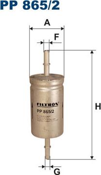 Filtron PP865/2 — Filtr paliwa
