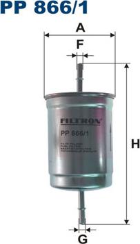 Filtron PP866/1 — Filtr paliwa