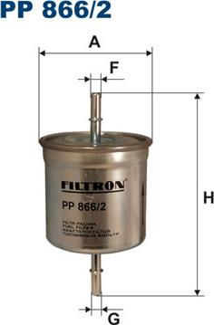 Filtron PP866/2 — Filtr paliwa