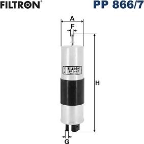 Filtron PP 866/7 — Filtr paliwa