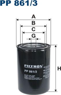 Filtron PP861/3 — Filtr paliwa