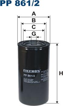 Filtron PP861/2 — Filtr paliwa