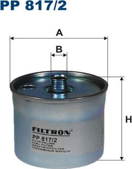 Filtron PP817/2 - FILTR PALIWA