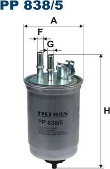 Filtron PP838/5 — Filtr paliwa