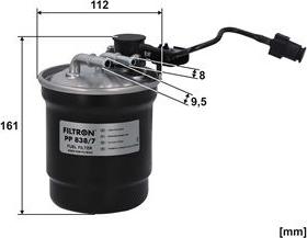 Filtron PP 838/7 — Filtr paliwa