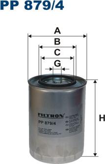 Filtron PP879/4 — Filtr paliwa