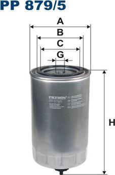 Filtron PP879/5 — Filtr paliwa